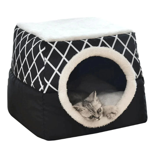 Soft Pet Cave Bed