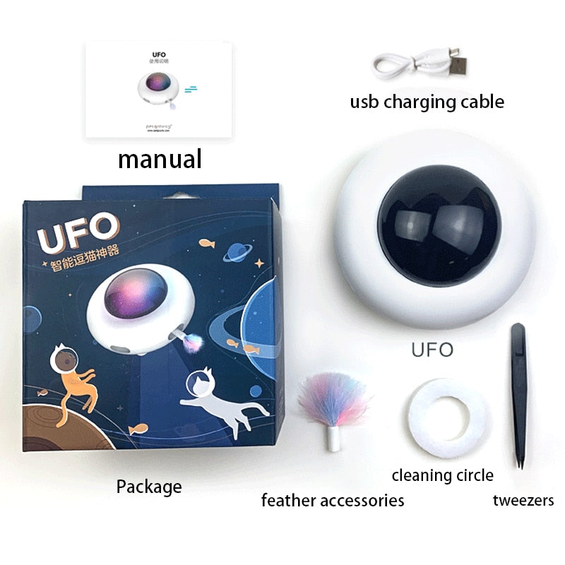 Smart Teaser UFO Catching Training toy