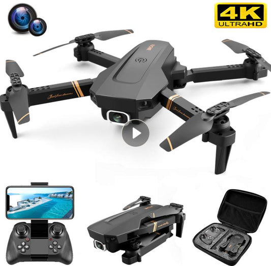 2021 NEW V4 RC Drone 4k HD Wide Angle Profesional Camera 4k WIFI Live Video FPV 4K/1080P Drones With Quadrocopter Dron Toys