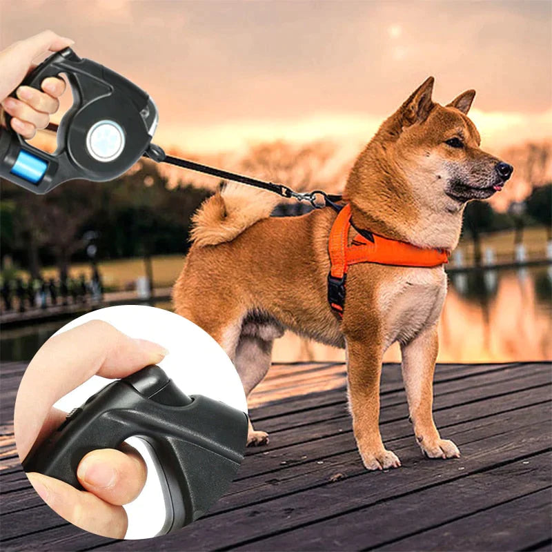 3 in 1 Retractable Dog Leash