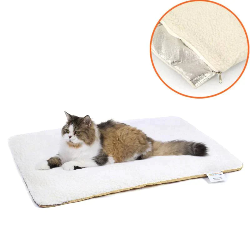 Self-Heating Pet Bed