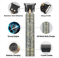 The Beard God - Engraved Metal Precision Trimmer
