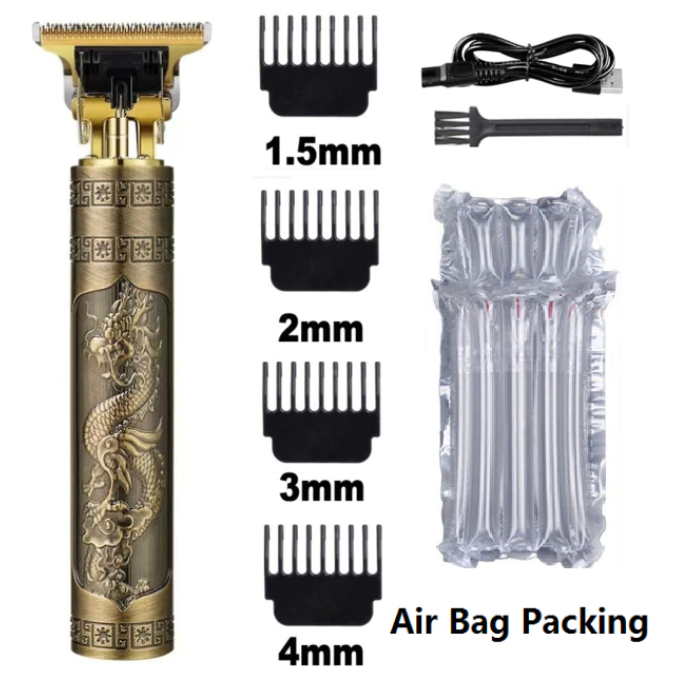 The Beard God - Engraved Metal Precision Trimmer