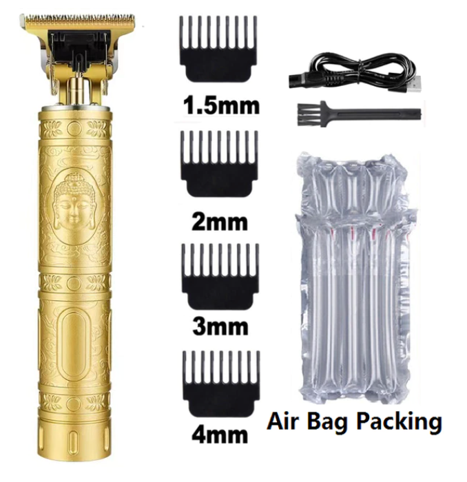 The Beard God - Engraved Metal Precision Trimmer