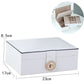 New Double-Layer Velvet Jewelry Box